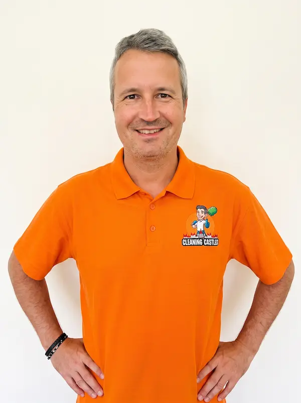 Daniel Solti, owner and cleaner at Cleaning Castles